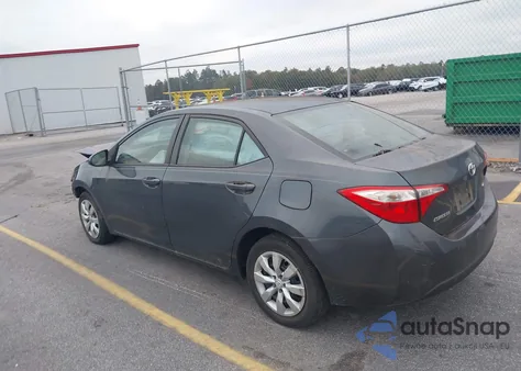 2016 Toyota Corolla Le z USA, uszkodzony, nr VIN 2T1BURHE5GC608016